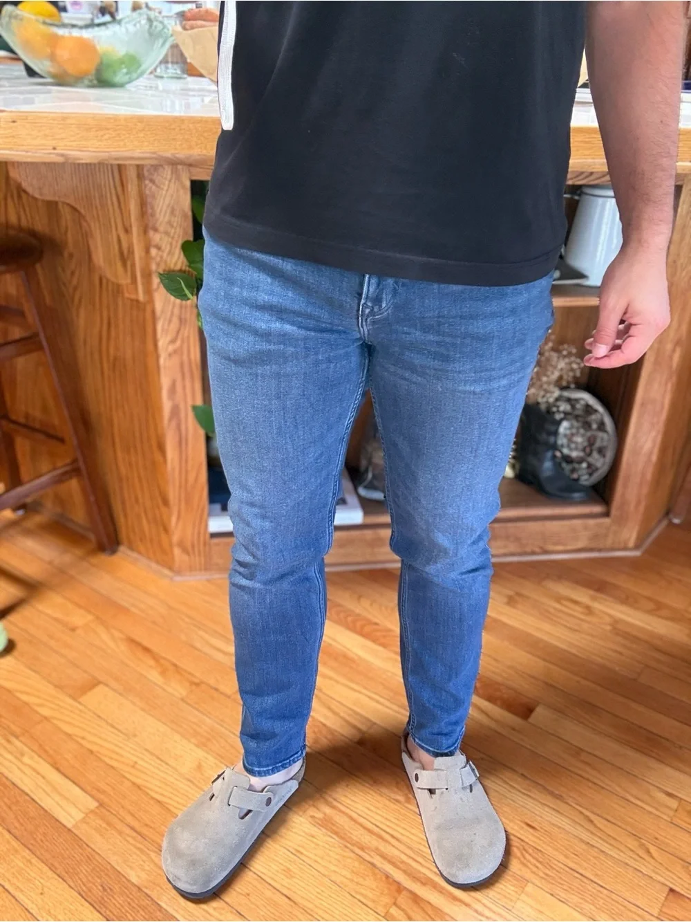 Banana Republic Slim Jeans in Medium Blue Wash